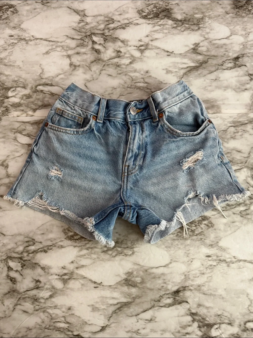 Zara Cutoff Denim Shorts